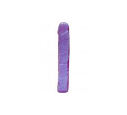 Crystal Jellies 10in Classic Dildo - Purple 